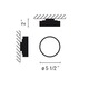 Basiko Round Wall or Ceiling Mount - /