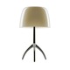 Lumiere 05 Grande Table Lamp - Polished Aluminum / Polished Ivory Lumiere 05 Grande Table Lamp - Polished Aluminum / Polished Ivory