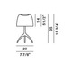 Lumiere 05 Grande Table Lamp - /