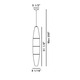 Havana Suspension/Wall Sconce W / Out Cord And Plug - /