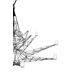 Lightweight Chandelier - Grey / White