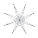 Lightweight Chandelier - Grey / White