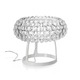 Caboche Grande Table Lamp - White Lacquered Metal / Transparent Caboche Grande Table Lamp - White Lacquered Metal / Transparent