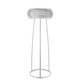 Caboche Media Floor Lamp - White Lacquered Metal / Transparent Caboche Media Floor Lamp - White Lacquered Metal / Transparent