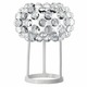Caboche Piccola Table Lamp - White Lacquered Metal / Transparent