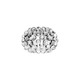 Caboche Media Wall Sconce - Aluminum / Transparent/White Caboche Media Wall Sconce - Aluminum / Transparent/White