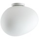 Gregg Media Ceiling Flush Mount - Aluminum / White Gregg Media Ceiling Flush Mount - Aluminum / White