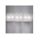 Logico Triple Wall Light - Grey / White