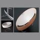 Esa 07 Piccola Table Lamp - Polished Aluminum / Polished White Esa 07 Piccola Table Lamp - Polished Aluminum / Polished White
