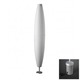 Havana Bassa Floor Lamp - Aluminum / White