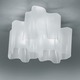 Logico Triple Nested Ceiling Mount - Grey / White Logico Triple Nested Ceiling Mount - Grey / White