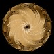 Scudo Saraceno Serpentine Suspension - Brass / Salmon Serpentine Scudo Saraceno Serpentine Suspension - Brass / Salmon Serpentine