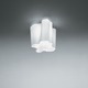 Logico Micro Single Ceiling Mount - Grey / White Logico Micro Single Ceiling Mount - Grey / White