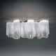Logico Micro Triple Linear INC Ceiling Mount - Grey / White