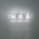 Logico Micro Triple Wall Sconce - Grey / White