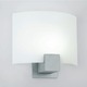 Dupla Curved Wall Light - Grey / White Dupla Curved Wall Light - Grey / White
