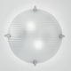 Facet Clip Ceiling/Wall - Brushed Nickel / Clear Facet Clip Ceiling/Wall - Brushed Nickel / Clear