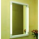 Rezek 42 X 42 Fluorescent Wall Mirror - Aluminum Rezek 42 X 42 Fluorescent Wall Mirror - Aluminum /