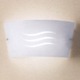 Gilda Wall Sconce - Chrome / White Gilda Wall Sconce - Chrome / White