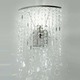 Marylin Wall Sconce - Matte Nickel / Crystal