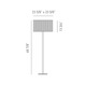 Clavius Square Floor Lamp -  / 