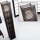 Koshi Floor Lamp - Chrome / Wenge/White Koshi Floor Lamp - Chrome / Wenge/White