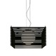 Koshi Pendant - Chrome / Wenge/White