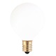 G12 Candelabra Base 25W 130V -  / White