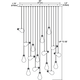 Bright Idea 17 Light Linear Suspension -  / 