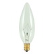 B10 Torpedo Candelabra Base 40W 120V - Clear B10 Torpedo Candelabra Base 40W 120V - / Clear