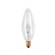 B8 Torpedo Candelabra Base 15W 120V - Clear B8 Torpedo Candelabra Base 15W 120V - / Clear