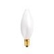 B8 Torpedo Candelabra Base 15W 120V - Frosted B8 Torpedo Candelabra Base 15W 120V - / Frosted
