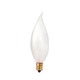 CA8 Flame Candelabra Base 25W 120V - Frosted CA8 Flame Candelabra Base 25W 120V - / Frosted