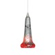 Bellboy Pendant - Satin Nickel / Red