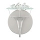 Vision Wall Sconce - Satin Nickel / Clear Vision Wall Sconce - Satin Nickel / Clear