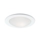 R3-410 3 Inch Drop Glass Shower Trim - White / Frosted R3-410 3 Inch Drop Glass Shower Trim - White / Frosted