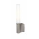 Line 10 Wall Sconce - Satin Nickel / Satin White Line 10 Wall Sconce - Satin Nickel / Satin White
