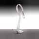 Ribbon Table Lamp - Chrome / Clear