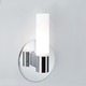Bari Vanity Wall Sconce - Chrome / White Bari Vanity Wall Sconce - Chrome / White