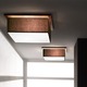 Natura Ceiling Flush Mount - Walnut / Natural