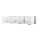 Borg Bath Bar 2-Light - Chrome / White Opal Borg Bath Bar 2-Light - Chrome / White Opal