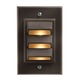 Afterhours Recessed Step / Deck Light - Bronze / Frosted