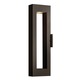 Atlantis Exterior Wall Sconce - Bronze / Clear Atlantis Exterior Wall Sconce - Bronze / Clear