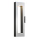 Atlantis Exterior Wall Sconce - Titanium / Clear Atlantis Exterior Wall Sconce - Titanium / Clear