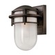 Reef Exterior Wall Sconce - Bronze / Etched Glass Reef Exterior Wall Sconce - Bronze / Etched Glass
