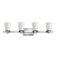 Avon Bath Bar 3-Light - Chrome / White Avon Bath Bar 3-Light - Chrome / White