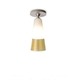 Bird Ceiling Flush Mount - Grey / Frost White / Amber