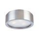 Puck Ceiling Flush Mount - Satin Nickel / White Etched Puck Ceiling Flush Mount - Satin Nickel / White Etched
