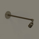 HL-716 MR16 Sign Light - Aluminum / Bronze