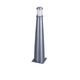 Luce Fer Bollard - Zinc / White Luce Fer Bollard - Zinc / White